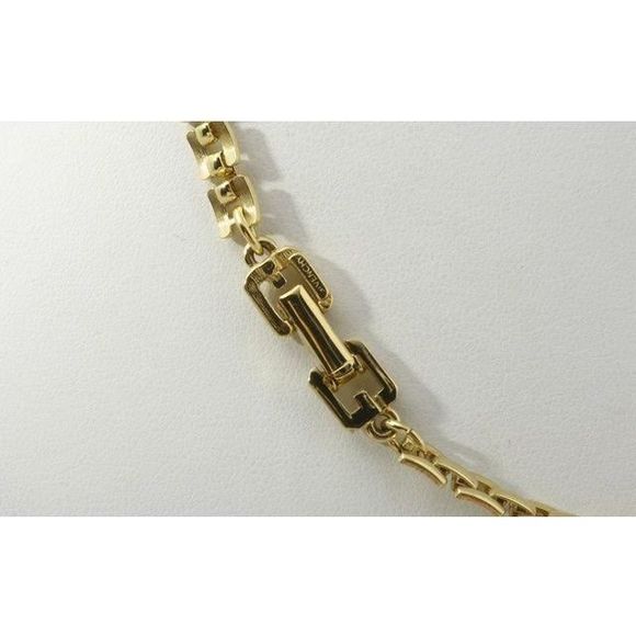 Givenchy Gold Cable Chain Necklace - Picture 2 of 3